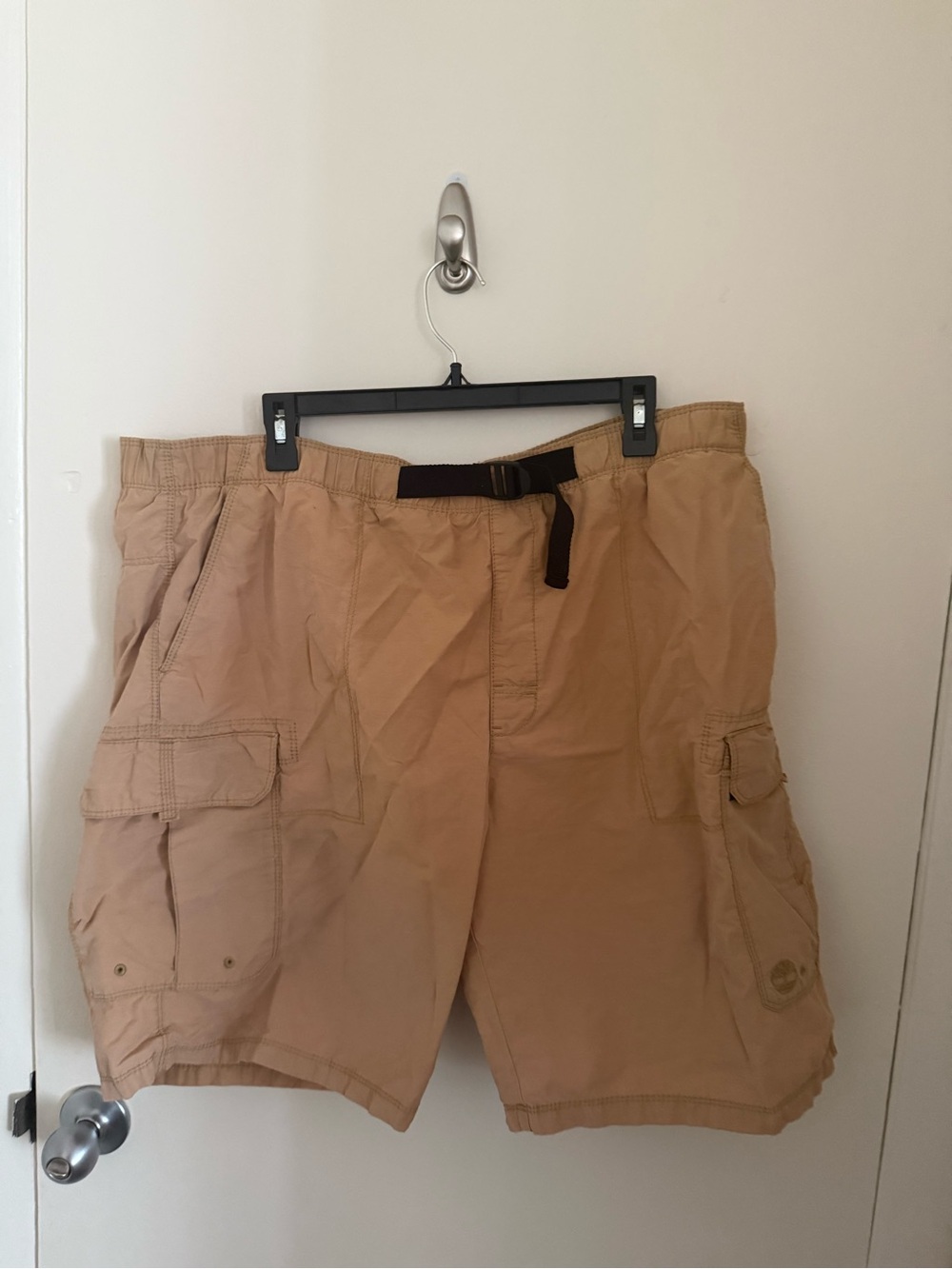 Timberland Men's Cargo Shorts in Tan